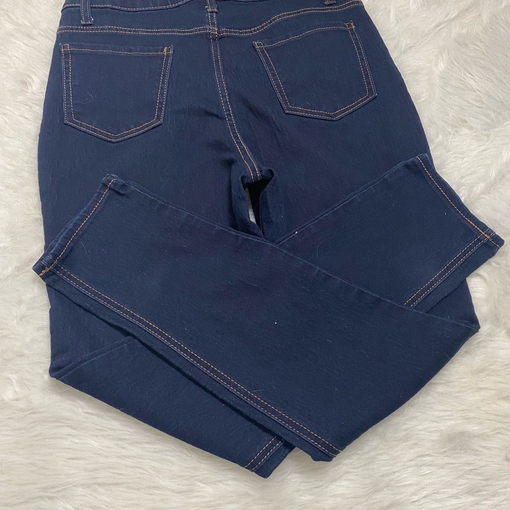 Offer   NWOT NOBO high rise button up dark wash skinny jeans size 13 spring - Picture 8 of 10